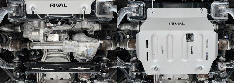 Ford F150 Skid Plate - Rival 4x4 - Aluminum Engine - `15-`27